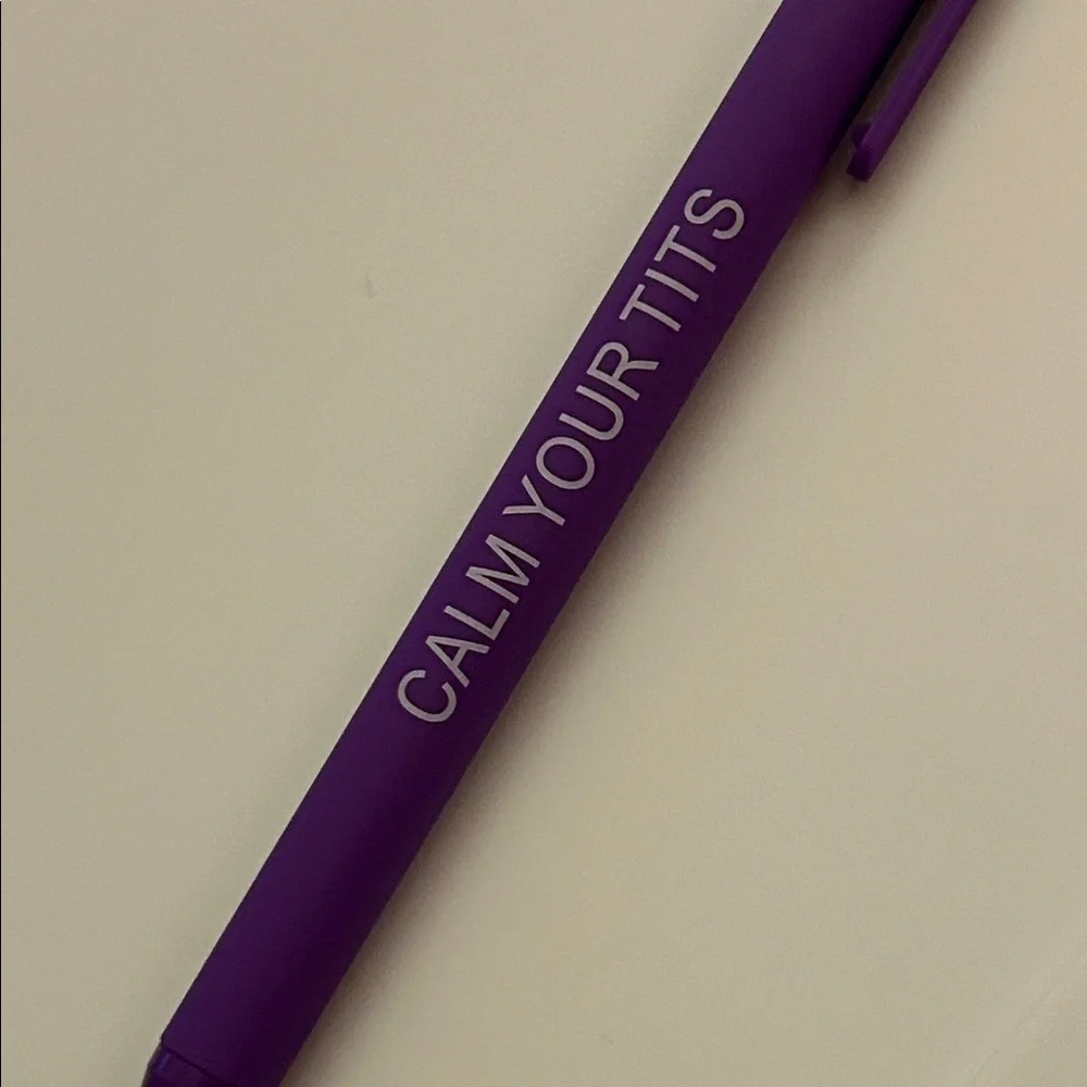 Motivational Pen Set with Bold Colors